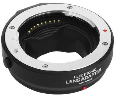 Fotga Elektronisches Objektiv Autofokus-Adapter Four Thirds 4/3 Objektiv an Olympus Panasonic Micro M4/3 Kamera E-P1 E-PL1 E-PL3 E-PL5 G1 G2 GF1 GF5 wie DMW-MA1 MMF-1 MMF-2 MMF3