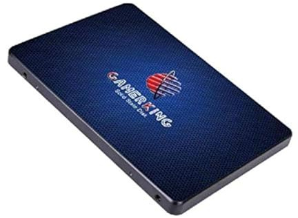 Gamerking SSD 2.5 128GB SATA3 Unidad de Estado sólido Interna Unidad de Disco Duro de Alto Rendimiento para computadora portátil de Escritorio SATA III 6Gb / s SSD(128GB, 2.5-SATA Ⅲ)