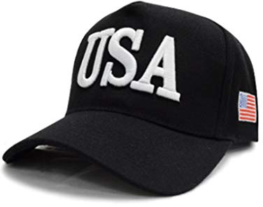 Mya Unisex Erwachsene Präsident Trump 2020 Kampagne Baseball Cap USA 45 Amerikanische Flagge 3D bestickt Hut 5 Farben Outdoor