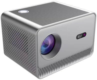 XoTiq Smart 4K Projector, Auto Focus, Portable Full HD 1080P Projector 4K Support, Short Throw Smart Projector for Home Cinema, Travel, Camping