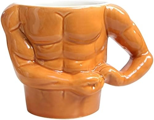 MASHNFDC Kaffeebecher 280 ml Keramikbecher, kreative, lustige Kaffeetassen, Moderne modische Wassertasse mit Henkel Tassen weingläser