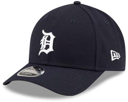 New Era 9Forty M-Crow Cap – Autroit Tigers, marinblå, one size