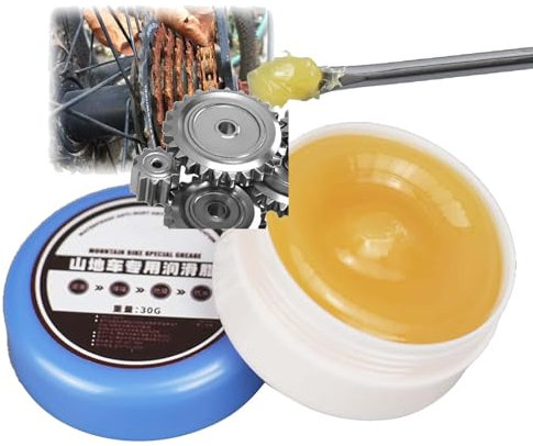 High-Temp Lithium Grease – Multi-Purpose Lubricant for Bikes, O-Rings, Brakes, Threads, and Assembly – Anti-Seize Copper & Silicone Formula