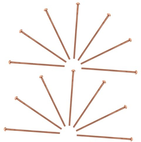TOBBOMEY Kit de Réparation Carrosserie 500 Pcs Agrafes à Souder en Cuivre Fer, Clous de Débosselage pour Réparation Carrosserie Automobile, Usage Professionnel en Atelier