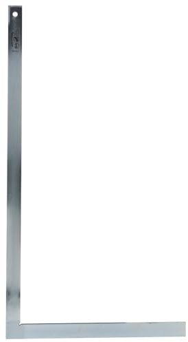 Dönges Schlosserwinkel ohne Anschlag, 700 x 380 mm (klein groß din schreinerwinkel set winkelmesser anreißwinkel rechter maurerwinkel stahlwinkel aluminium haarwinkel messwinkel anschlaglineal)