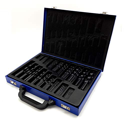 Bohrerset 170 tlg. HSS-R Metallbohrer DIN 338 Bohrer rollgewalzt 1-10 mm