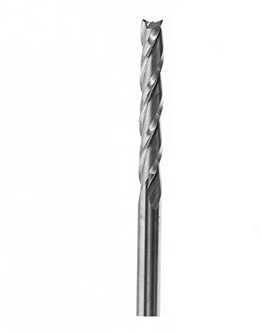 Bits de destornillador 1 3 FLUTE FRIN FRINTING CHORTER 1/8 3.175mm Cortador de fresado de vástago, longitud de broca 22 mm, utilizada para herramientas eléctricas