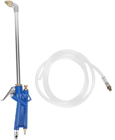 LiebeWH Pistola de Agua de Limpieza Neumática de Alta Presión para Lavado de Coches con Manguera de Sifón de 120cm y Boquilla Larga