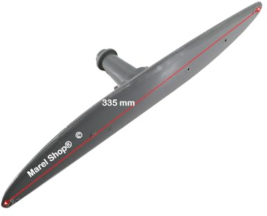 Marel Shop® - Mulinello Pala Rampa Braccio Spruzzatore Inferiore per Lavastoviglie compatibile con Electrolux Zanussi Rex per Modelli : RPK4NR - F65411VI - TT065E - TT4450