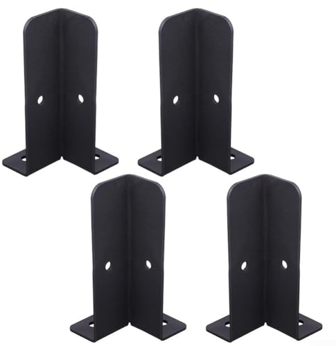 Verstellbare Pfostenanker für Veranda- und Deckpfostenstützen, Briefkastenpfosten, Tischbein, Terrassen-Holzzaun