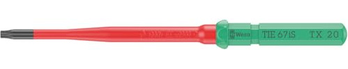 Wera 05006541001 Kraftform Kompakt VDE 67 iS TORX Take it easy, TX 20 x 157 mm