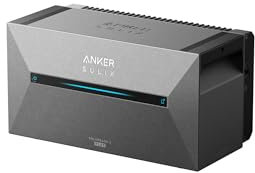 Anker SOLIX Solarbank 2 Plus, 2 MPPT für bis zu 2 Solarpanels, Balkonkraftwerk mit Speicher,1,6kWh,1200W Solareingang, All-in-One Speicher mit Mikroinverter, 9,6kWh Kapazität, Plug&Play