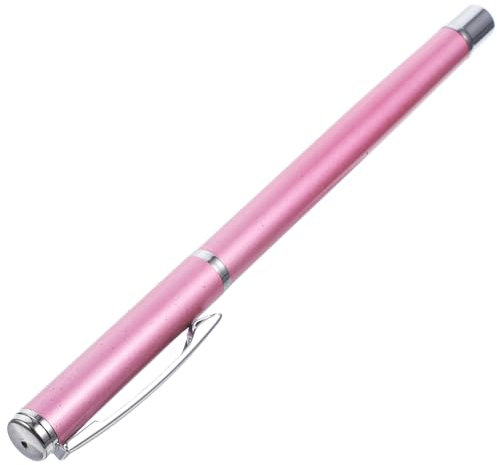 Operitacx Kalligrafie-Geschenkstift zum Üben Büro Tinte tragbare Zeichenstifte schwarze Kugelschreiber Abs schreibutensilien schreibkladde Luxus-Stift Business-Accessoire Metall Violet