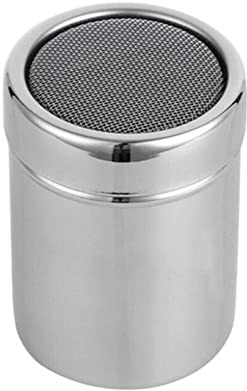 LEIXIUSM GIZTAT,Coffee Filters Stainless Steel Coffee Shaker Filter Chocolate Sugar Cocoa Flour Sifter Powdered Sugar Cinnamon Sieve Kitchen Tools