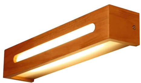 STOBOK Led Spiegelleuchte Badezimmer Wandlampe Modern 13.54In Innenbeleuchtung Warmweiß Dimmbar Für Bad Schlafzimmer Flur Spiegellicht