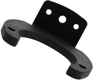 Cabilock Wandhalterung Rutschfester Gerätehalter für Drahtlose Mikrofone Wandmontage aus Eisen und Silikon Haken für Kabellose Handmikrofone für Zuhause
