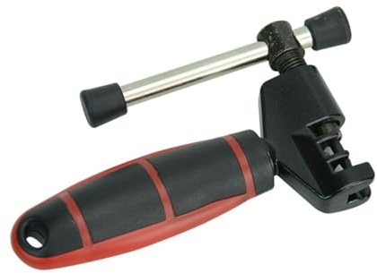 Healeved Outil de Réparation de Chaîne de Vélo Compact en Acier Résistant Démonte-Goupille Précis pour Retrait et Installation Rapide des Rivets Accessoire Indispensable pour Entretien