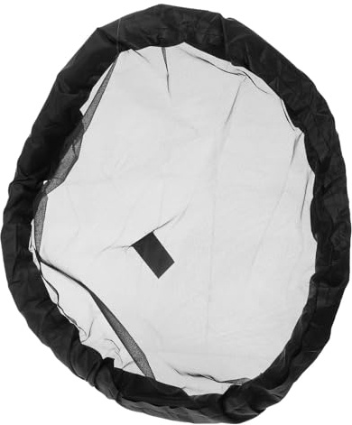 Ciieeo Barriera Vegetale Galleggiante 45 Cm in Rete Nera per Laghetti, Protezione Piante Acquatiche da Pesci, Isola Galleggiante per Spazi d'Acqua, Facile da Installare Senza Attrezzi