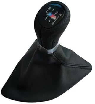 CANAKMUMBB Pomos Palanca Cambios para BMW para Serie 1 para E81 E82 E87 E88 5 6 Modelo Velocidad conducción a la Derecha RHD Perilla Cambio Coche(6speed M)