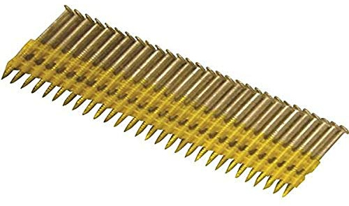 Grip-Rite GR08RHG1M 2-3/8 x .113, 21-Degree Plastic Strip Round Head Framing Nails, Ring Shank, Galvanized, 1M Plastic Tub (1000 Count)