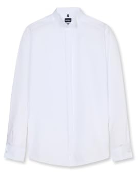 OLYMP Luxor modern fit Gala Hemd extra Langer Arm weiß
