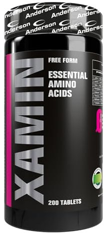 Anderson Research Xamin Integratore, Aminoacidi Essenziali, 200 Compresse