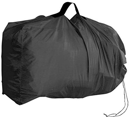 LOWLAND OUTDOOR® Carrying Bag for Backpacks, Black, 97 x 47 x 25 cm
