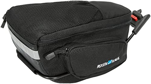 KLICKFix Unisex-Adult Contour Magnum SA Satteltasche, Schwarz, One Size
