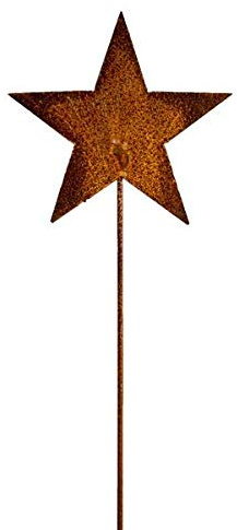 Rost Gartenstecker Stern 60 cm Gartendeko Rostdeko Weihnachten Sterne