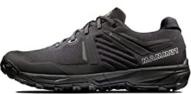 Mammut Ultimate III Low GTX Men | Wanderschuhe für Herren, Outdoor Schuhe, Wasserdichte Sportschuhe, Gore-Tex Trekkingschuhe, Atmungsaktive Freizeitschuhe, Bergschuhe | Black, 7.5