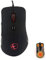 AUBGSANG Con mouse riscaldato, mouse da gioco cablato, design ergonomico, 6 pulsanti programmabili, 2400 Dpi, adatto per giochi per computer Windows, nero