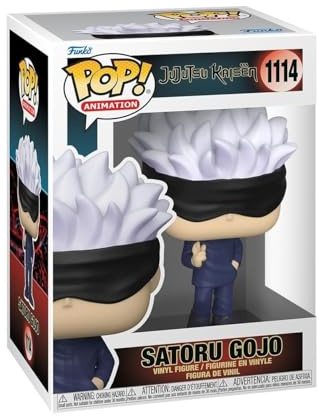 Funko Pop! Animation: Jujutsu Kaisen - Satoru Gojo - Figura in Vinile da Collezione - Idea Regalo - Merchandising Ufficiale - Giocattoli per Bambini e Adulti - Anime Fans - Figura per i Collezionisti