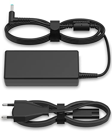 Caricatore HP 45W Computer Portatile, Caricabatterie Alimentatore per HP Stream,HP Pavilion, HP Elitebook 830 840 850, HP Probook 430 440 450, HP 240 250 PC Adattatore Notebook 19.5V 2.31A 4.5 * 3mm