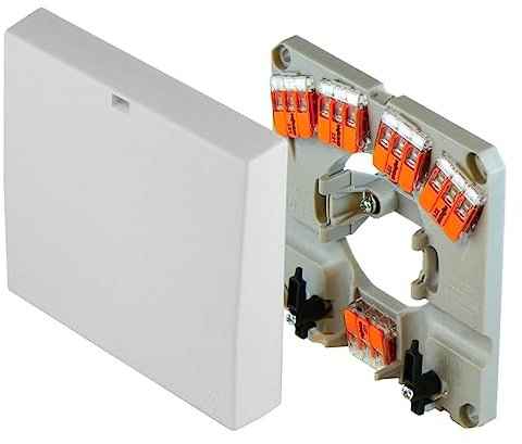 Pollmann Connection Box HAD 4-S, Surface and Flush mounting, IP20, 1 Piece