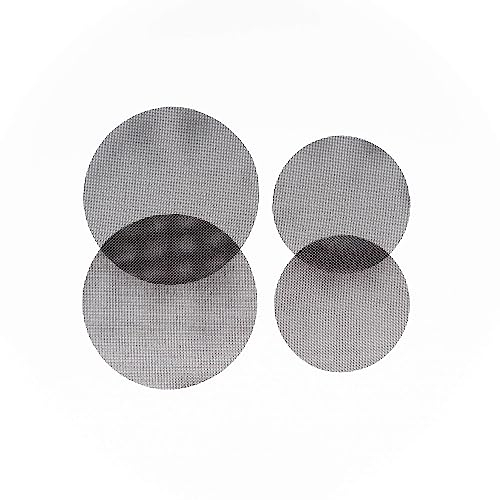 Bake-O-Glide Induction Hob Protector Circles, Pack of 4, 2X 17cm Dia, 2X 23cm Dia, Prevent Scuffs, Scrapes and Marks, Keep Pans in Heating Zone, Heat Resistant to 250°C