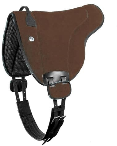 Bareback Reitpad UNICA Leder von Pioneer - super Soft - Made in Italy - Farbe Braun, Gr. Full