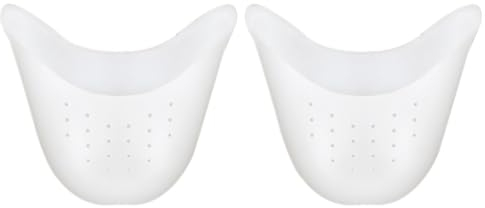Protector de Dedos del Pie Con Almohadillas de Gel de Silicona Para Antepié - Metatarsianas Para Pies Blanco