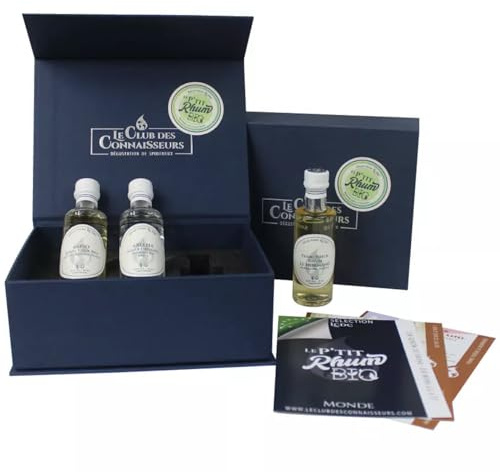 P’tit Rhum Bio - Coffret Dégustation Rhum Bio 3 x 40ml - Le Club Des Connaisseurs