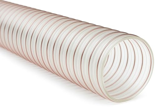 Gobeflex AIR PU. Manguera de aspiración de Poliuretano. Tramo 5 metros. Grosor 0,45mm (80mm)