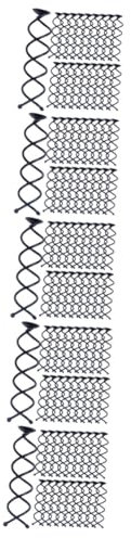 TOVINANNA 100pcs Spiral Hair Bun Styling Tool for Women Hair Accessories for Weddings Parties More Includes Tray for Custom Decoration