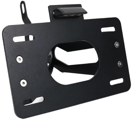 PPWIALL Motorrad Hintere Kennzeichenhalter Für YA&MA&HA Für XV 535 Virago XV 1100 Virago Side Fender Eliminator Side Mount Kennzeichenhalter Seitlicher Kennzeichenhalter Kennzeichenhalterung Motorrad