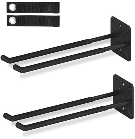 Garage Hooks, Heavy Duty Garage Hook, 12.4 Inch Wall Mount Hangers, Max Load 200 lbs Garage Storage Utility Hooks for Ladders, Chairs, Car Tires, Strollers, Garden Tools, Perfect man's day gifts