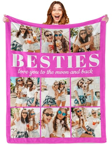 Tingwei Personalisierte Decke mit Foto und Text kuscheldecke,kuscheldeck Baby personalisiert HD-Druck,kuscheldecke mit Foto,Deck personalisiert Foto,Geschenk für Mama,Papa,Paare,Freundin,Freund