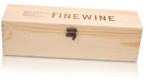 Generisch Weinkiste Aus Holz Favorisieren Weinkaraffe Kleine Kisten Für Klarsichtboxen Für Flaschen Bausatz Weinstock Weindekanter Mit Luftsprudler Makronen Karte Kiefer
