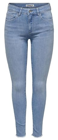 ONLY Onlann Mid Skinny Ank RW DNM Soo611 Femme