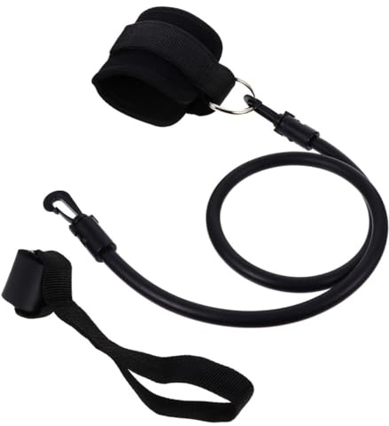 PartyKindom Bande Entraînement Cheville Élastique avec Boucle Ajustable Corde De Tension pour Musculation Fessiers Et Jambes Accessoires Fitness Polyvalents pour Sport à Domicile Et Gym