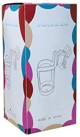 Naroote Universal Removable Cup Holder, Wear-Resistant Fixed Wheelchair Cup Holder for Armrest Scooters (Type C)