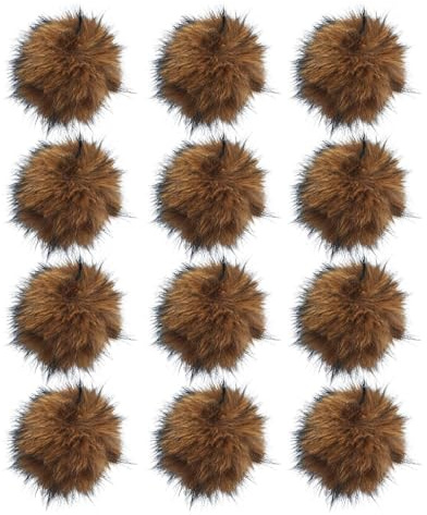 Fuzzy kattbollar – plysch, 8 x 8 x 8 cm plysch kattboll interaktiv leksak | tristess lindring träning lekboll, kattunge träningsleksak för inomhus, utomhus, hemlek, aktiva