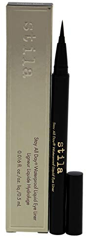 Stila Stay All Day Waterproof Liquid Eye Liner, Intense Black 0.5 ml