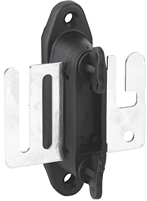 Kerbl 44355/046 Professional Band Gate Handle Insulator, Black, Pack of 4